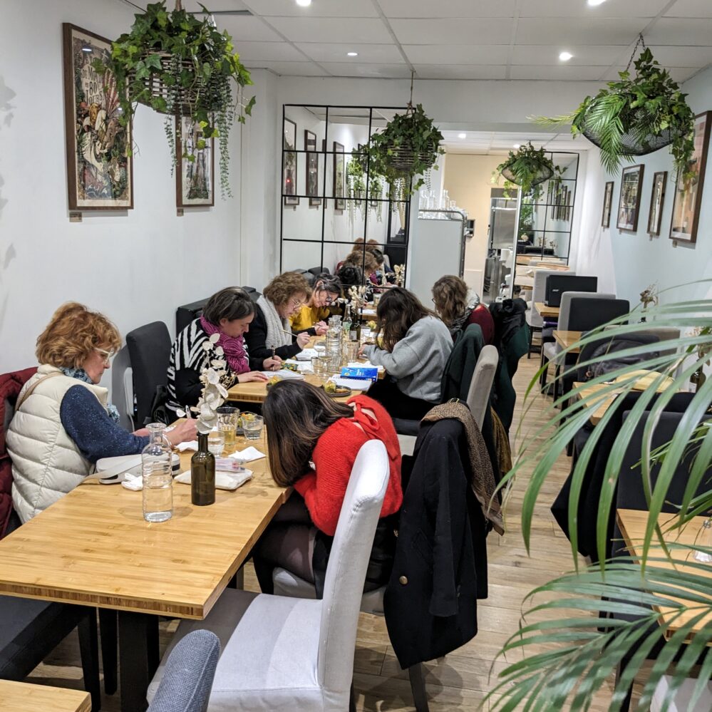 atelier d'écriture à Plume cantine