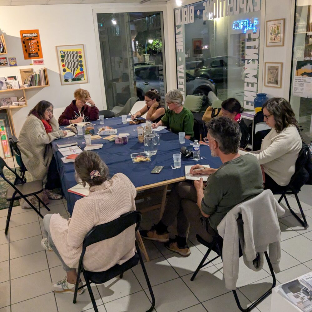 atelier d'écriture à la Roche sur Yon